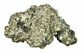 Gleaming Pyrite Crystal Cluster - Peru #271554-1